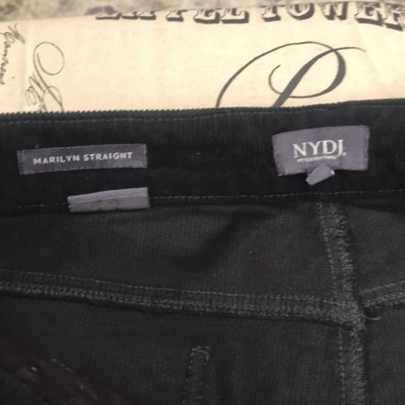 NYDJ Marilyn Double Snap Waist Straight Leg Jeans - Picture 4 of 7